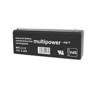 Multipower 301074 Mp2 3-12 Vrla 12V 2.3Ah Agm Battery 178X66X34mm ...