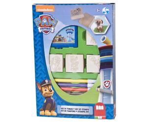 Multiprint Box 4 Stamps for Kids Paw Patrol, 100% Made in Italy, Personalized St