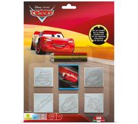 Multiprint Cars Blister Pack 5 Stamps - Kids Craft & Stationery Set in Red | Size: 1 Pack Multiprint Red 1 Pack