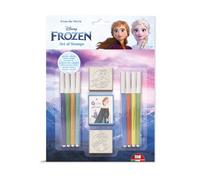 Multiprint Frozen 2 Blister Pack 2 Stamps - Kids Craft & Stationery Set
