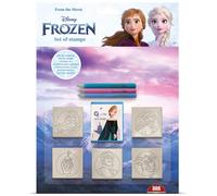 Multiprint Frozen 2 Blister Pack 5 Stamps - Kids Craft & Stationery Set in Pink | Size: 1 Pack Multiprint Pink 1 Pack