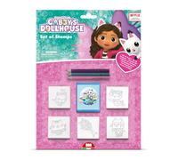 Multiprint Gabby's Dollhouse Set of Five Stamps, Multi