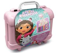 Multiprint Stamp and Crayons Case – Gabby's Dollhouse Travel Set