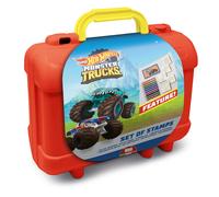 Multiprint Hot Wheels Travel Carry Case Set Kids Craft Activity Colouring