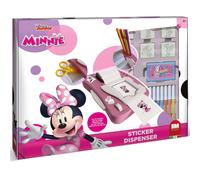 Multiprint Minnie Sticker Machine - Kids Craft & Stationery Set in Pink | Size: 1 Pack Multiprint Pink 1 Pack