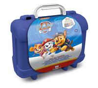 Multiprint Travel Set Paw Patrol Boy, Made in Italy, Coloring Book, with Puzzles and Pencils, Stamps for Children, in Wood and Natural Rubber, Non-toxic Washable Ink, Gift Idea, 42903