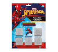 Multiprint Spider-Man Blister Pack 5 Stamps - Kids Craft & Stationery Set