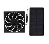 Multipurpose 0.8W 4V Solars Power Fan Accessory for Cooling Greenhouses and Barns Long Time Use Sustainable Solution Waterproof Solars Fan
