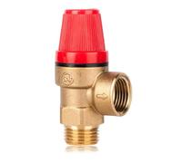 Multipurpose 1/2Inch DN15 Brass Valves Home Accessory for Water Oil and Pressure Relief with PTFE Seal Pressure Relief Valves