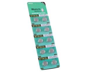 Multipurpose 1.5V LR1130 Button Batteries, AG10/LR54/389A/189/SR1130 Replacement Coin Cell for Electronic Devices 10pcs High Energy Output