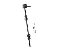 Multipurpose 12Inch Square Cane Bolts Set Accessory for Security Holding Double Door Against External Forces 2 Pack Gate Rod