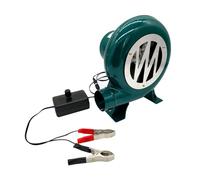 Multipurpose 12V 120W Camping Blower Metal Design For Electric Tricycle Barbecue Grill Enhancement Heat Boosting Adjustable Speed Battery Powered Blower