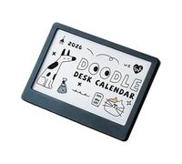 Multipurpose 2026 Calendar and Stand Set Featuring Colorful Images for Desk Organization Calendar with Stand