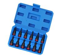 Multipurpose 3 / 8Inch Hexagonal Drive Socket Collection 12Pcs Ergonomically Suitable for Mechanics and DIYers Auto Maintenance Tool