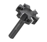 Multipurpose 6 Flute Router Bit For Woodworking With Detachable And Cleaning Bottom Design High Efficiency Wood Router Bit