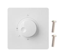 Multipurpose 86 Type Ceiling Fan Speed Controllers Wall Mounted Rotary Dimmer Switches 10.0A 220V Easy Installion
