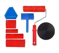 Multipurpose 8Pieces Paint Roller Set Featuring Sturdy Rollers for Interior Wall Applications Daily Use Professional Painting Tool