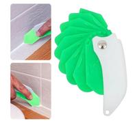 Multipurpose 9-in-1 Silicone Seam Tool, Foldable Caulk Finishing Tool, Durable PP & Stainless Steel Rivet Caulking Kit, Effortless Caulking with Smoothing Finger Finisher Tips