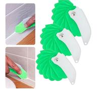 Multipurpose 9-in-1 Silicone Seam Tool, Foldable Caulk Finishing Tool, Durable PP & Stainless Steel Rivet Caulking Kit, Effortless Caulking with Smoothing Finger Finisher Tips