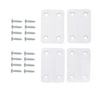 Multipurpose ABS Cooler Hinge Latch Post and Screw Replacement Set Keep Cold and Easy Maintenance High Strength Ice Chest Hinges for Daily Use