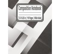 Multipurpose Academic Composition Notebook: College Ruled Lined Journal | Multipurpose Notebook for Study, Office Work, and Daily Note-Taking | Smooth Writing Pages | 110 Pages | 7.5 x 9.25 Inches