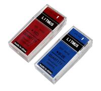 Multipurpose Acid And Base Test Paper Litmus For Household And Laboratory Use 2 Boxes Included 100 Red And 100 Blue Each Litmus Acid And Base Test Strips