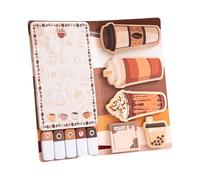 Multipurpose Adhesive Sticky Note Offices School Essential Bright Lined Notepads Paper Easy Peels Reposition Writing Pad with Lines