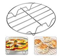 Multipurpose Air Fryer Accessories Circular Rack Bake Roast and Grill with Ease (9inch)