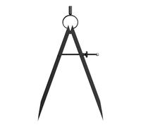 Multipurpose Alloy Spring Divider Ruler 6 Inch to 24 Inches Professional Design for Construction Woodwork and Metalwork Accuracy Measuring Too