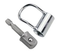 Multipurpose Alloy Steel Angles Valves Spanner for 1/2Inch and 3/4Inch Pipe Delicate Design for Narrow Installations Electric Drill Compatible Wrench