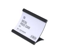 Multipurpose Aluminum Alloy Desktop Information Stand for Effective Visual Communication Modern Design Name Card Holder Desktop Information Stand