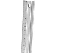 Multipurpose Aluminum Alloy Scale Ruler with Anti Slip Base, A