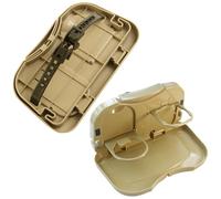 Multipurpose Back Organizers Food Tray Foldable Design Cup Holder For Road Trip Office Use Vehicles Folding Food Tray For Car