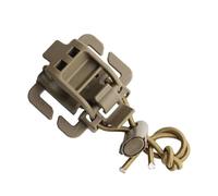 Multipurpose Belt Clip Holder - Key Hook Fastening Device, Outdoor | lightweight portable Heavy Duty Carrying Attachment For Hunting Hiking Walking Stick Shovel Ice Axe Equipment