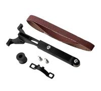 Multipurpose Belt Sanding Machine Adapter Angled Grinder Attachment Bracket Accessories for Wood and Metal Polishing Hardware Tool Upgrades