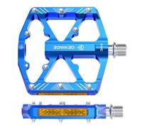 Multipurpose Bicycle Pedals - Non Slip Aluminum Alloy Pair, Sturdy Anti Cycling Accessory, Comfortable Grip Bike Foot Pedal, Versatile All Terrain Design | Reliable Pedal Kit For Urban Trail