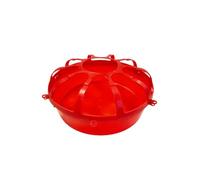 MultiPurpose Bird Feeder for Small Poultry AntiSpill 10 Slot Chicken Feeder Food Water Bowl Coops Feeding Accessories Bird