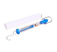 Multipurpose Blue Spring Scale with 1N 2.5N 5N 10N 20N 30N Capacity for Lab Experiments Physics Education Weight Measurement Hanging Balance Scale