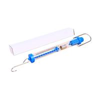 Multipurpose Blue Spring Scale with 1N 2.5N 5N 10N 20N 30N Capacity for Lab Experiments Physics Education Weight Measurement Hanging Balance Scale