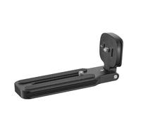 Multipurpose Camera Flash Adapter with Double 1/4 Inch Screws for LuxMaster for Stable Tripod Compatibility, Aluminium Mount