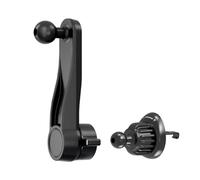 Multipurpose Car Air Outlet Clip, Upgrade Extension Rod Phone Mount for Smartphone & Tablet Holder with Expandable 17mm Ball Joint Rod