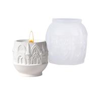 Multipurpose Castles Shaped Silicone for Resin Art Containers Projects Easy Release Designs Silicone for Castles Cups