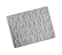 Multipurpose Cats Letter Pendant Mold Easy Releasing Silicone Texture Perfect for Soap Wax Chocolate Decoration Molds Flexible Mold