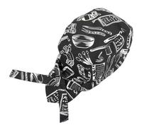 Multipurpose Chefs Hat Bakers Children Cooking Hat Wear Resistant Pirate Hat for Restaurants and Culinary Event