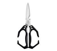 Multipurpose Chicken Bone Scissors Kitchen Shears for Fish Scales Vegetables Professional Ergonomic Grip Gadget Aluminum Alloy Bone Cutter Safe Locks Household Shears High Efficiency Food Scissors
