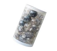Multipurpose Christmas Bauble Ornament Christmas Celebration Sphere Set Decorative Ornament For Various Setting High Glossy Finish Assorted Sizes Decoration