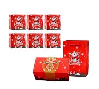 Multipurpose Christmas Themed Popup Presentation Box Paper Foldable Designs Storage Bag For Creative Wrapping Environmentally Friendly Gift Wrap