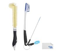 Multipurpose Cleaning Brush Kit - Set of 4 Brushes for Cleaning Drinking Bottles/Cups, Caps, Straws, Nipples, Wine Decanters/Glasses, Coffee/Tea Pots, Water Reservoirs, etc. - Safe Food Grade