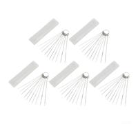 Multipurpose Clog Remover Kit for Shower Heads 8cm(5pcs) | Tapered brush tips, reaches deep blockages, eliminates , works on hard deposits, 8cm length