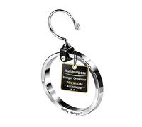 Multipurpose Closet Hanger Organizer - 1 Pack | Heavy Duty Metal Hangers for Clothes | Perfect for Belts, Ties, Baseball Caps, Scarves, Jewelry | Versatile Hanger Hanging Wardrobe Storage